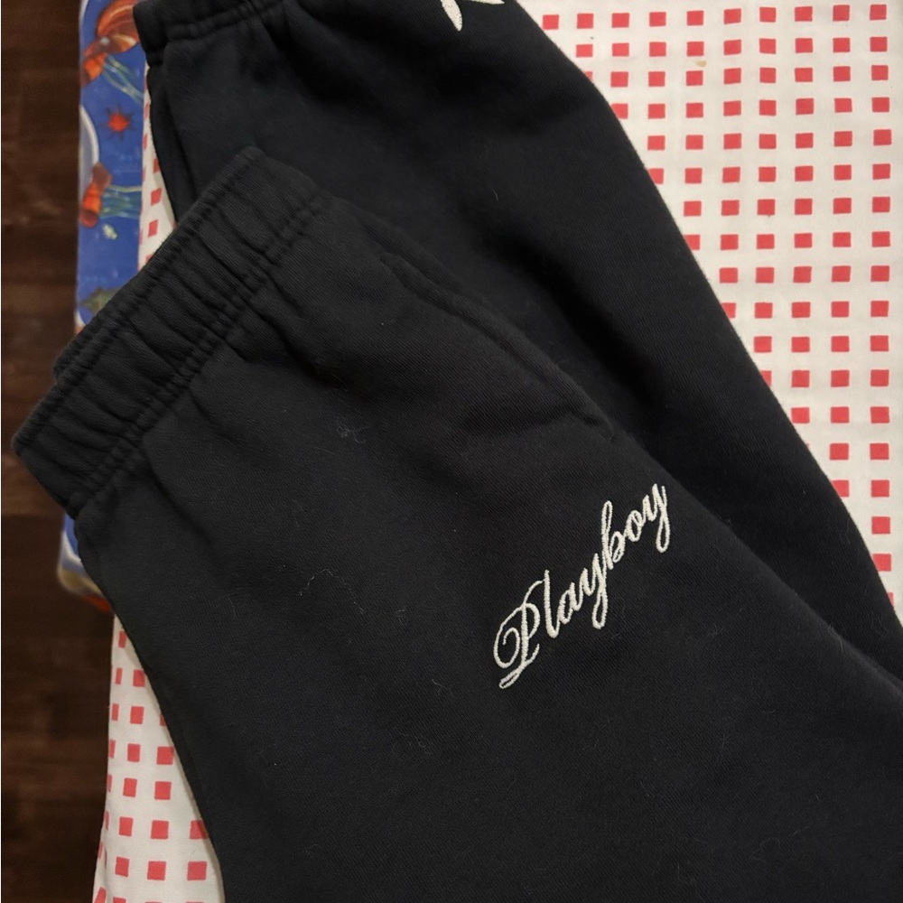 PLAYBOY Black Sweatpants